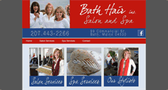 Desktop Screenshot of bathhair.com